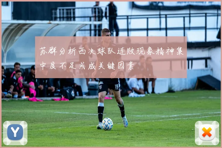 苏群分析西决球队连败现象精神集中度不足或成关键因素